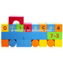 74pcs Soft Block Toy Eva Building Block For Babies